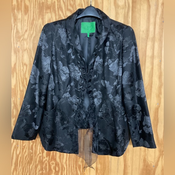 LOGO by Lori Goldstein Jackets & Blazers - LOGO Floral Blazer